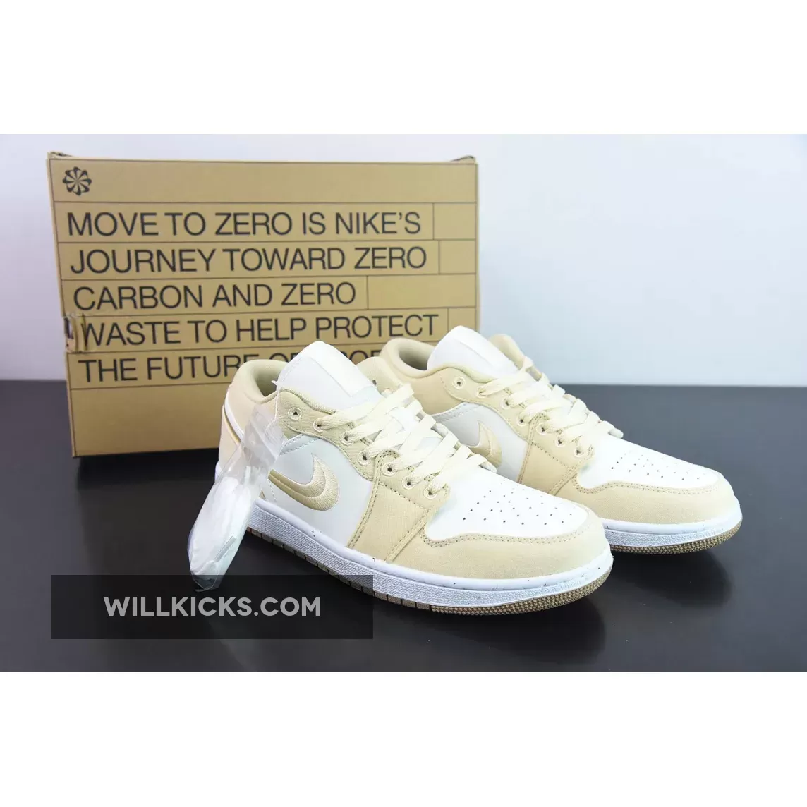 Air Jordan 1 Low SE 'Canvas' White/Tan FN3722-701 Online Sale