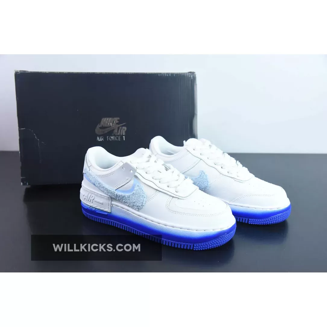 Nike Air Force 1 Shadow Canvas Chenille FJ4567-100 Restock