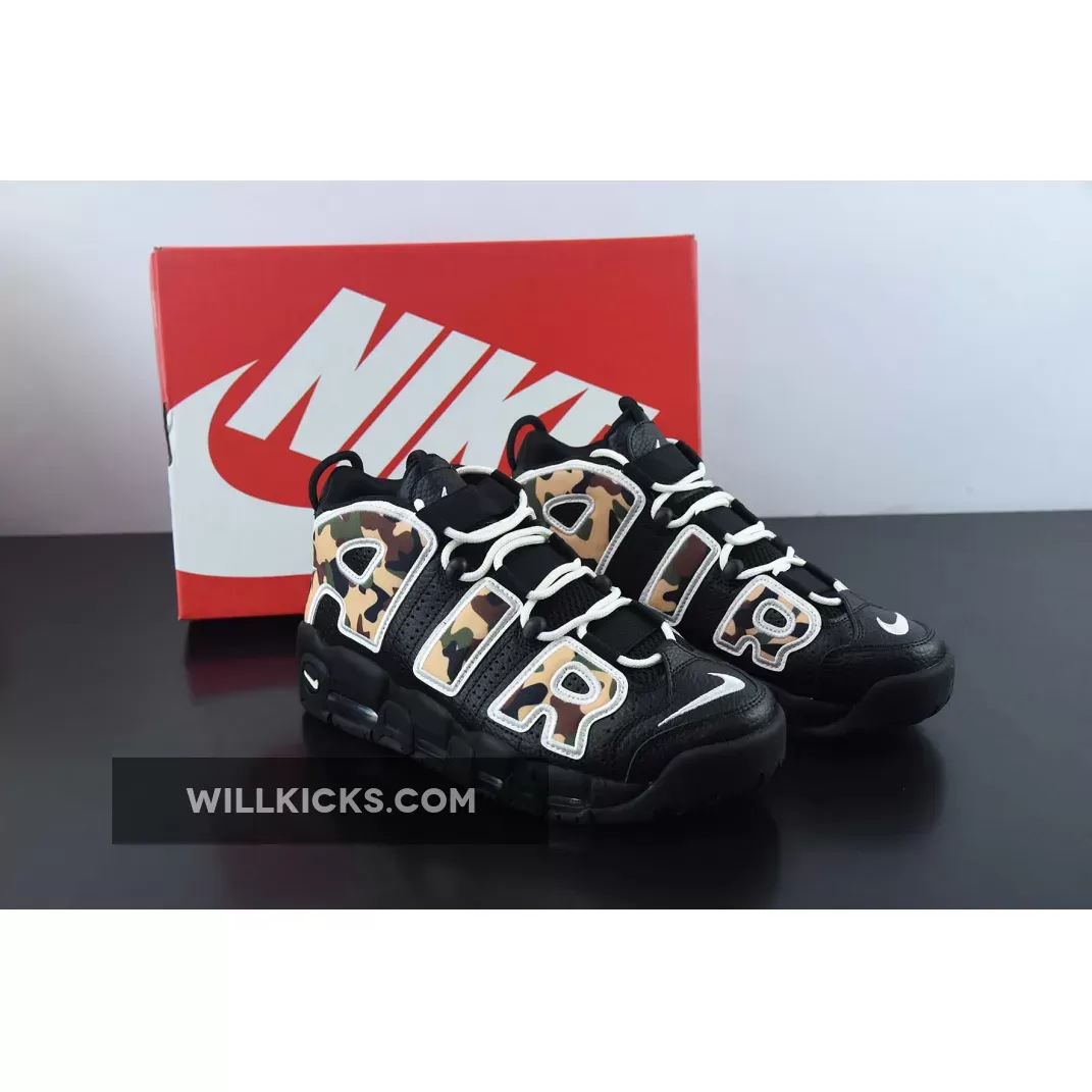 Nike Air More Uptempo 'Black Camo' CJ6122-001, camo uptempo