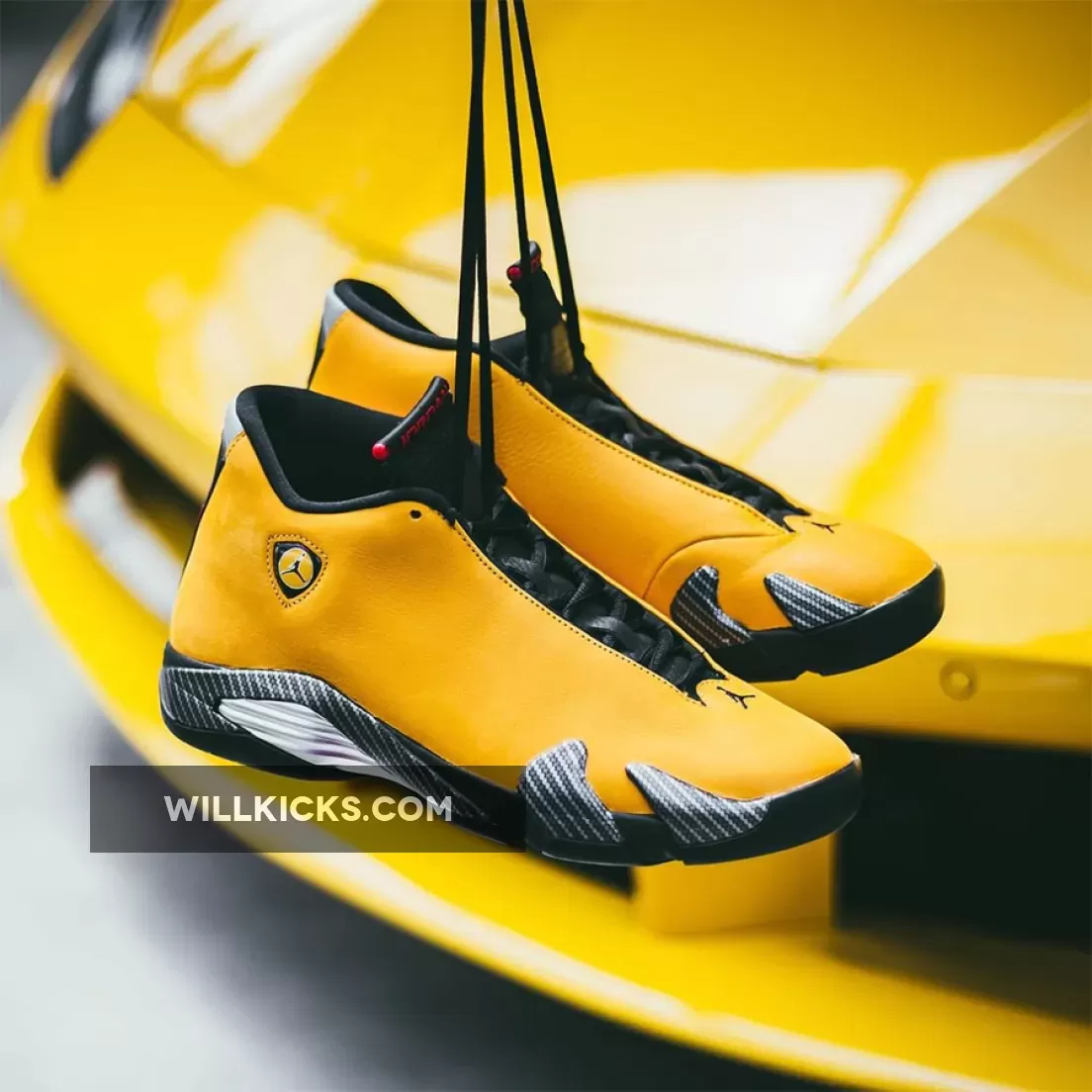 Air Jordan 14 SE 'Yellow Ferrari' BQ3685-706 / 14 yellow jordan