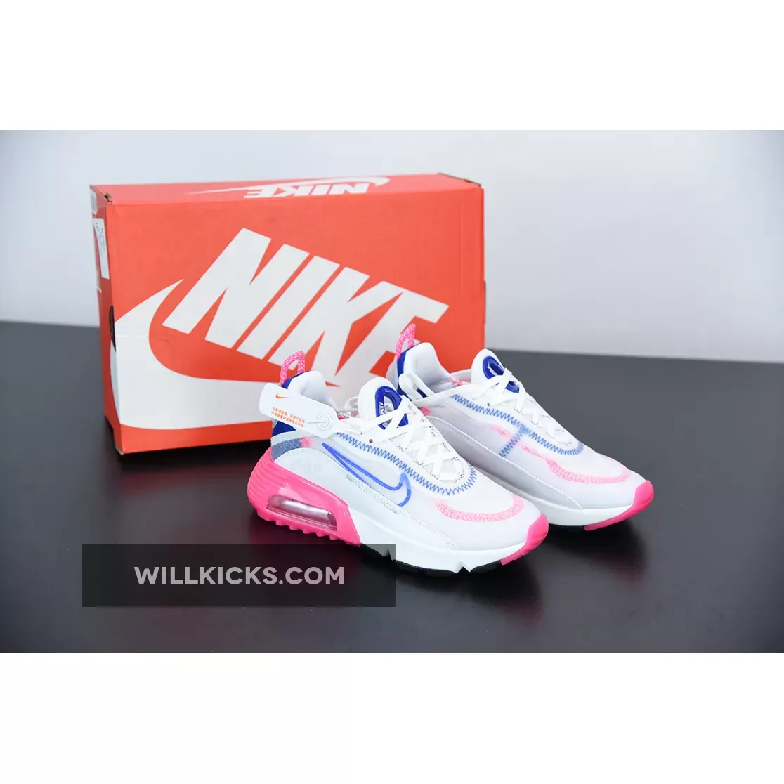 Nike Air Max 2090 White/Concord/Pink Blast / air max 97 concord