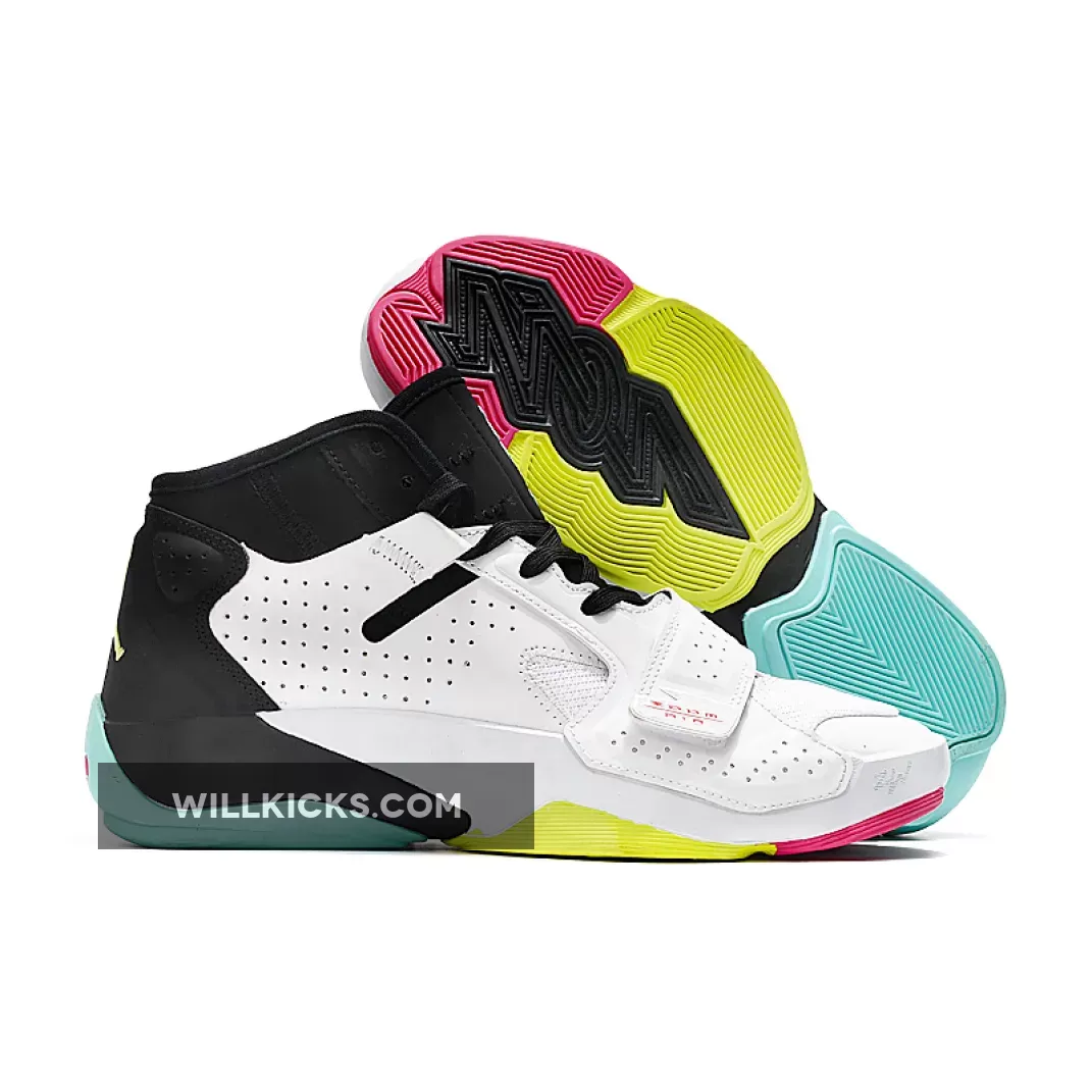 Jordan Zion 2 White Volt Dynamic Turquoise DO9161-107 Online