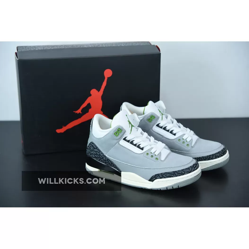 Air Jordan 3 Tinker 'Chlorophyll' 136064-006 - air jordan 3 chlorophyll