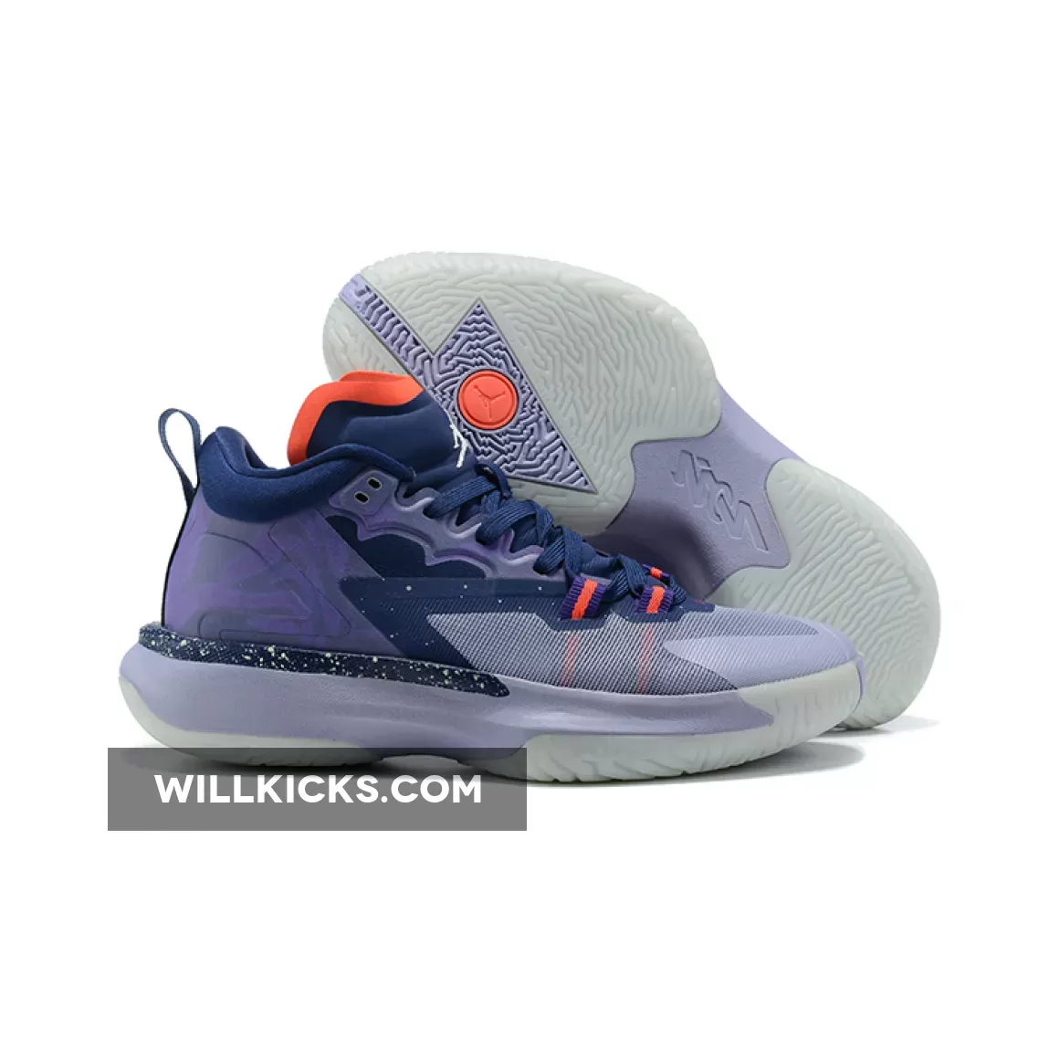 Jordan Zion 1 'ZNA' Blue Void/Fierce Purple-Indigo Haze-Bright Crimson #jordan zion 1 blue