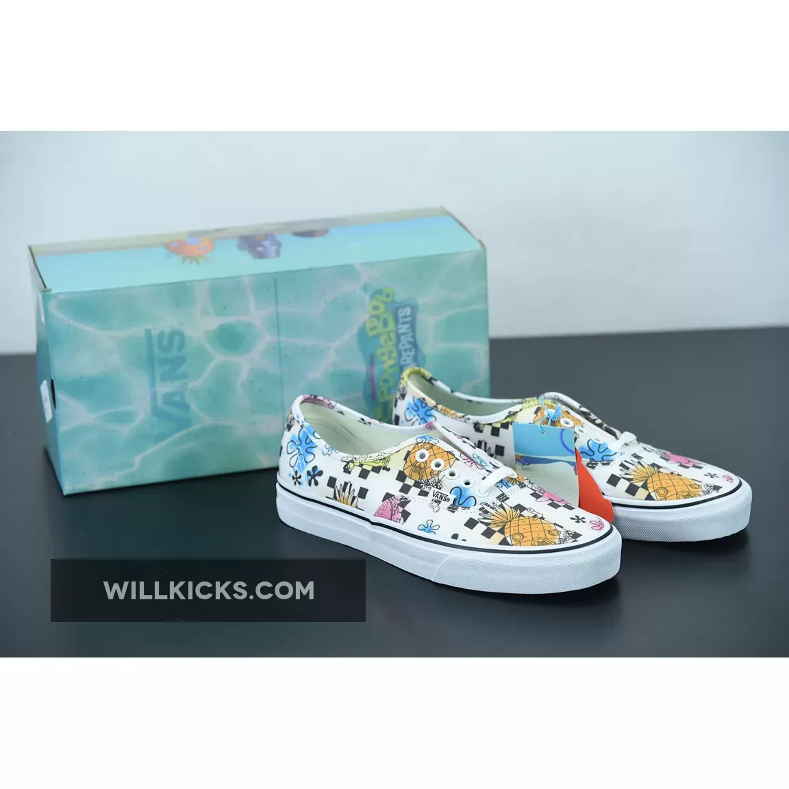 SpongeBob X Vans Authentic Airbrush VN0A5HZSZAS Restock