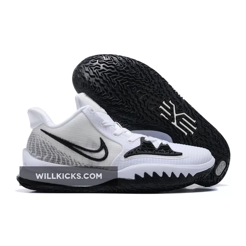 Kyrie Under 100 Nike Kyrie Low 4 TB White Black DA7803-100