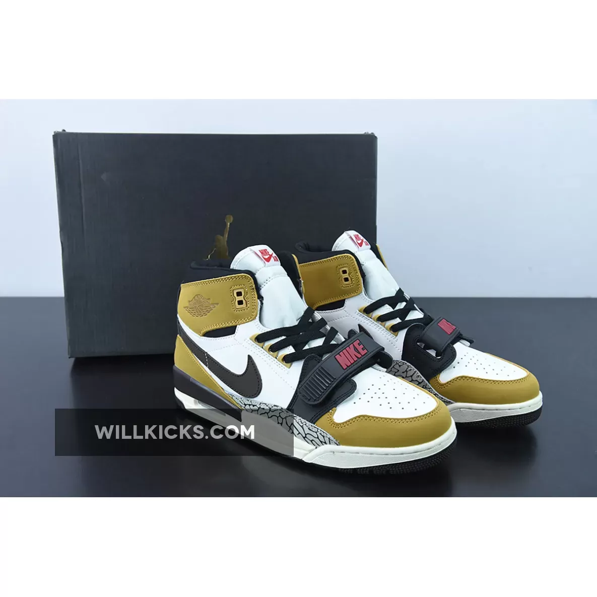 Air Jordan Legacy 312 'Rookie of the Year' White/Baroque Brown AV3922-102 #jordan legacy 312 rookie of the year