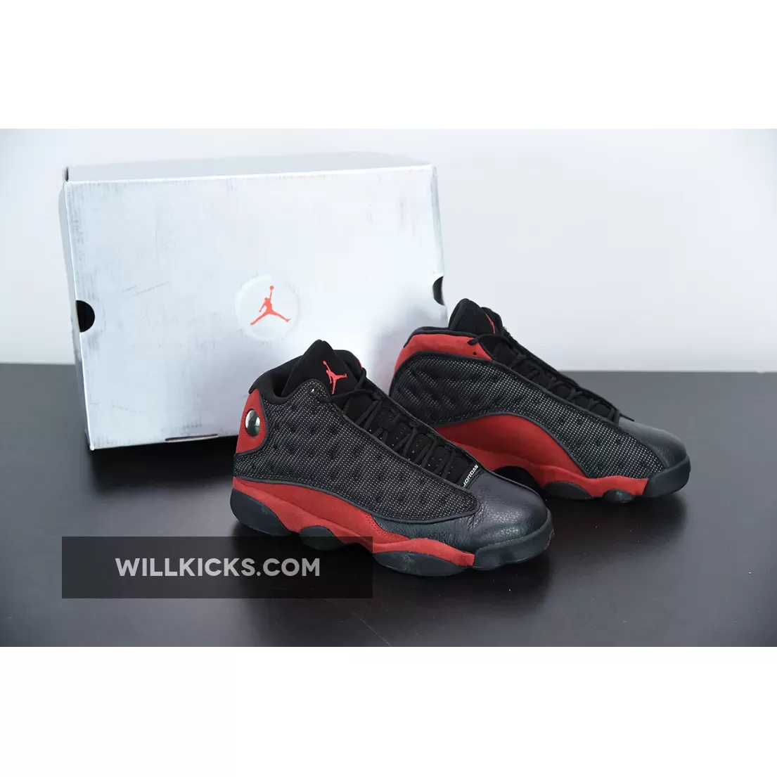 Air Jordan 13 Retro 'Bred' Black/True Red-White 414571-004 - jordan mens shoes size 13