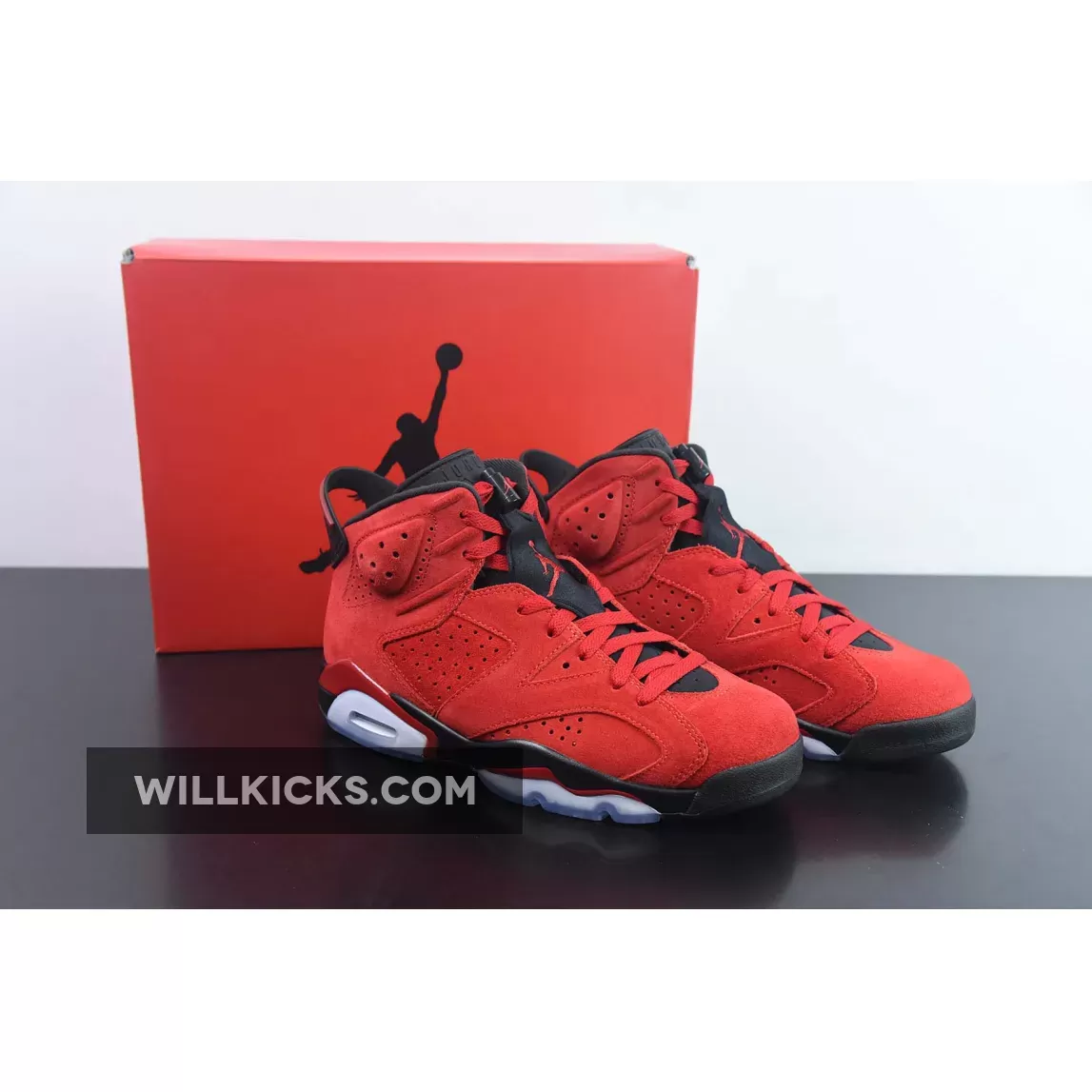 Air Jordan 6 'Toro' Varsity Red/Black CT8529-600 / toro red jordan 6