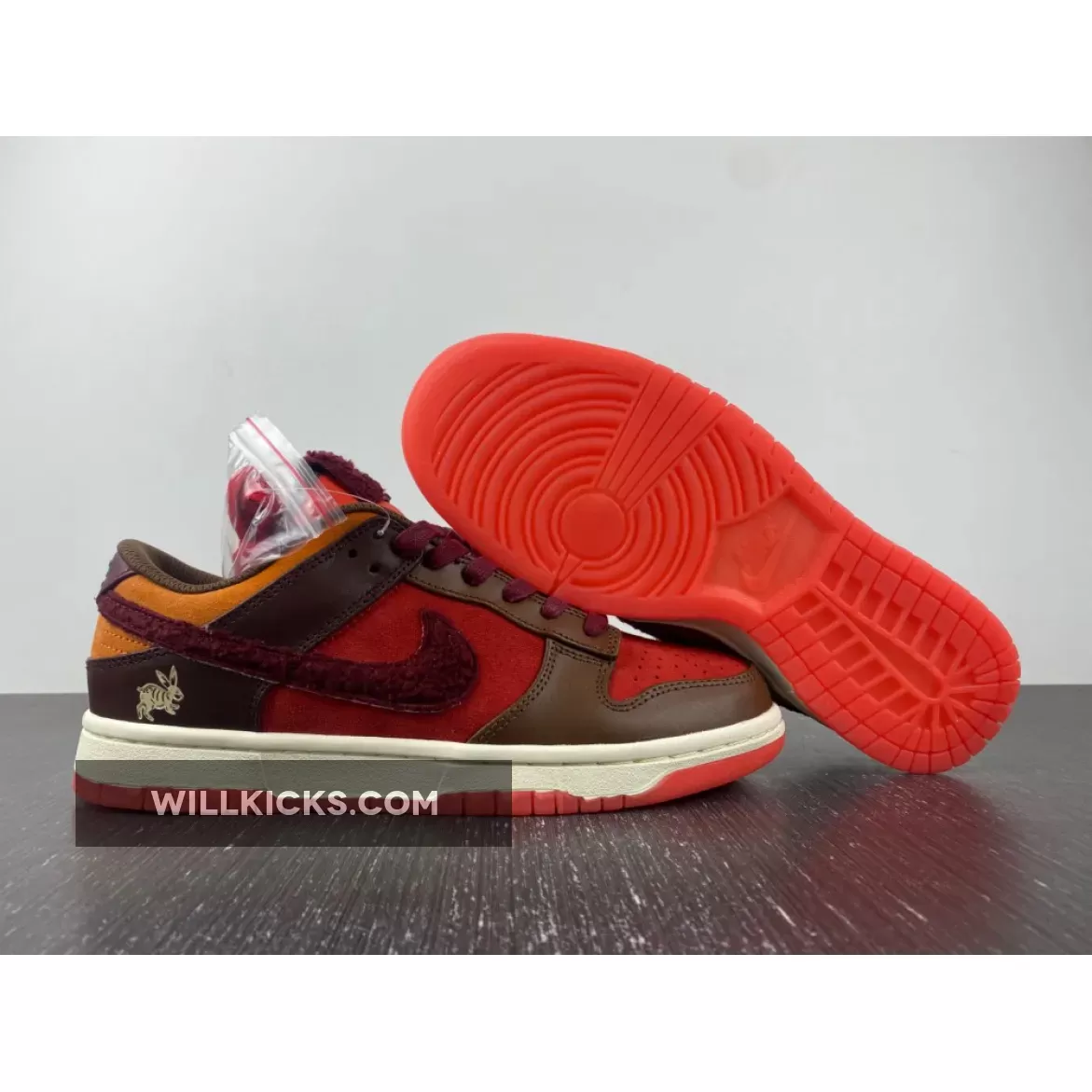 Nike Dunk Low 'Year Of The Rabbit' Orange/Brown FD4203-661 Restock