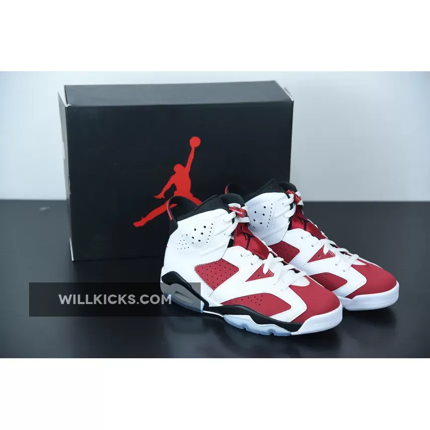 Air Jordan 6 "Carmine 2021" White/Black/Carmine CT8529-106