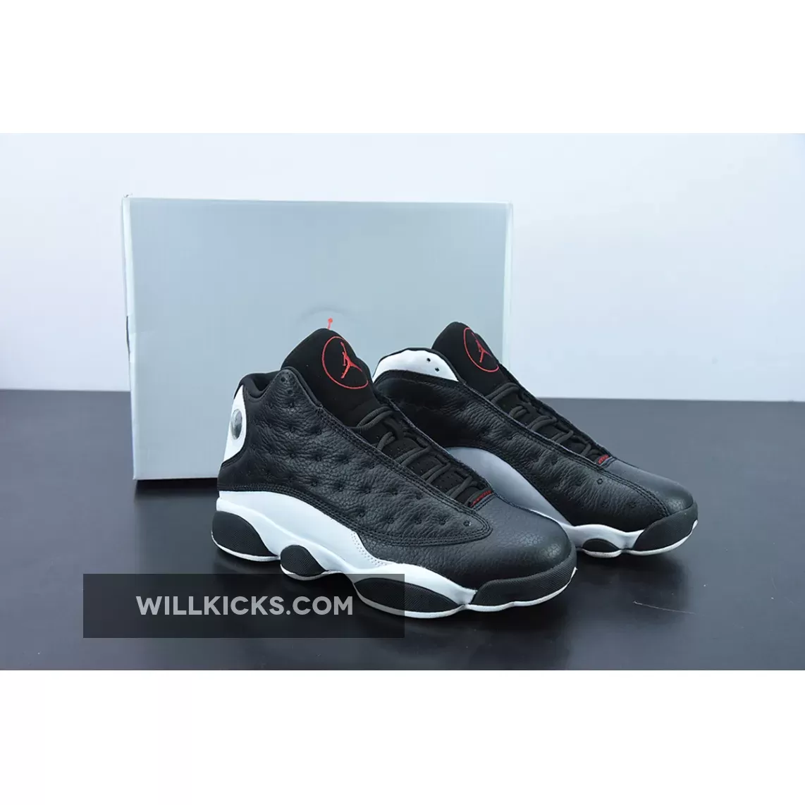 Air Jordan 13 'Reverse He Got Game' Black/White-Gym Red 414571-061 New Releases