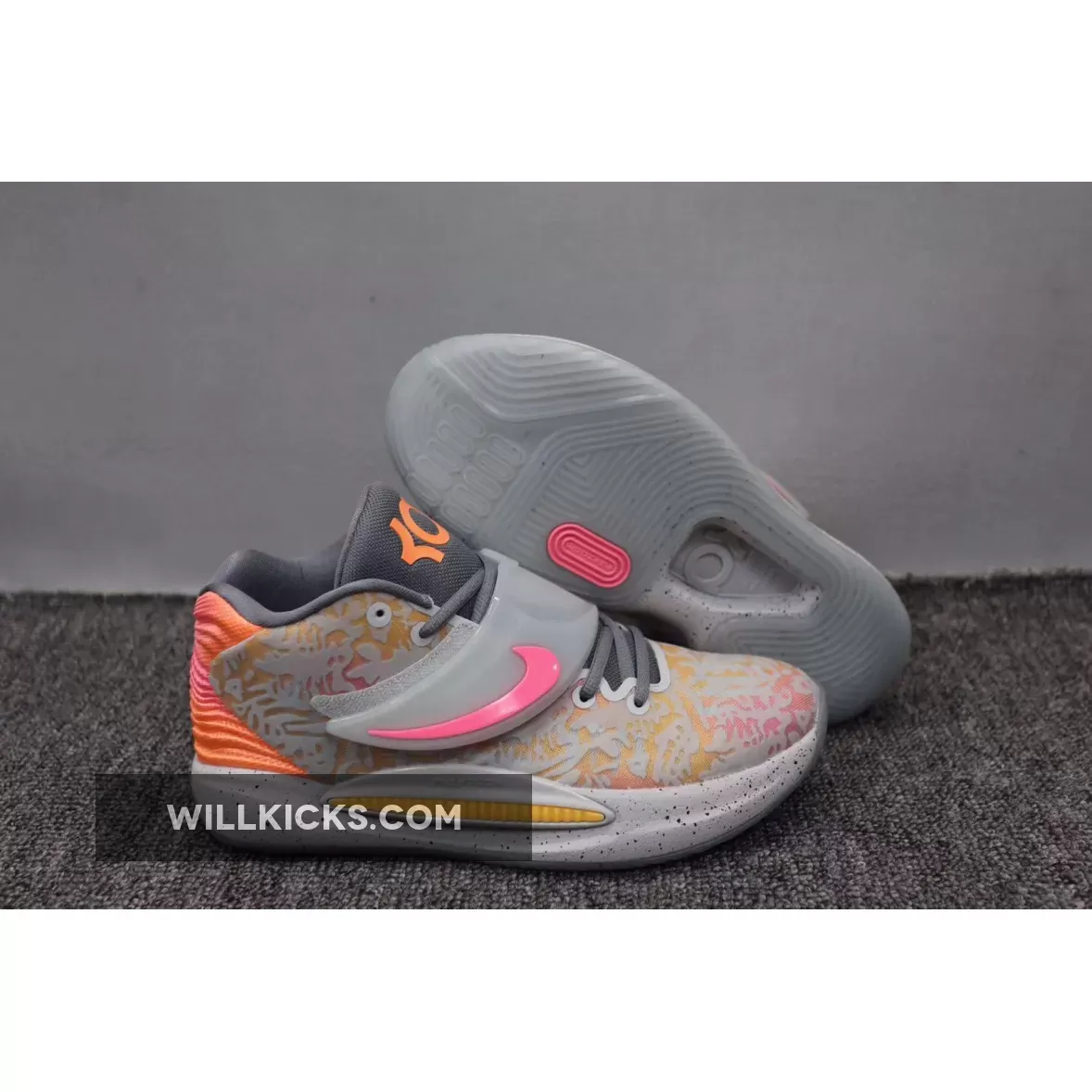 Nike KD 14 'Sunset' CW3935-003, kd 14 sunset