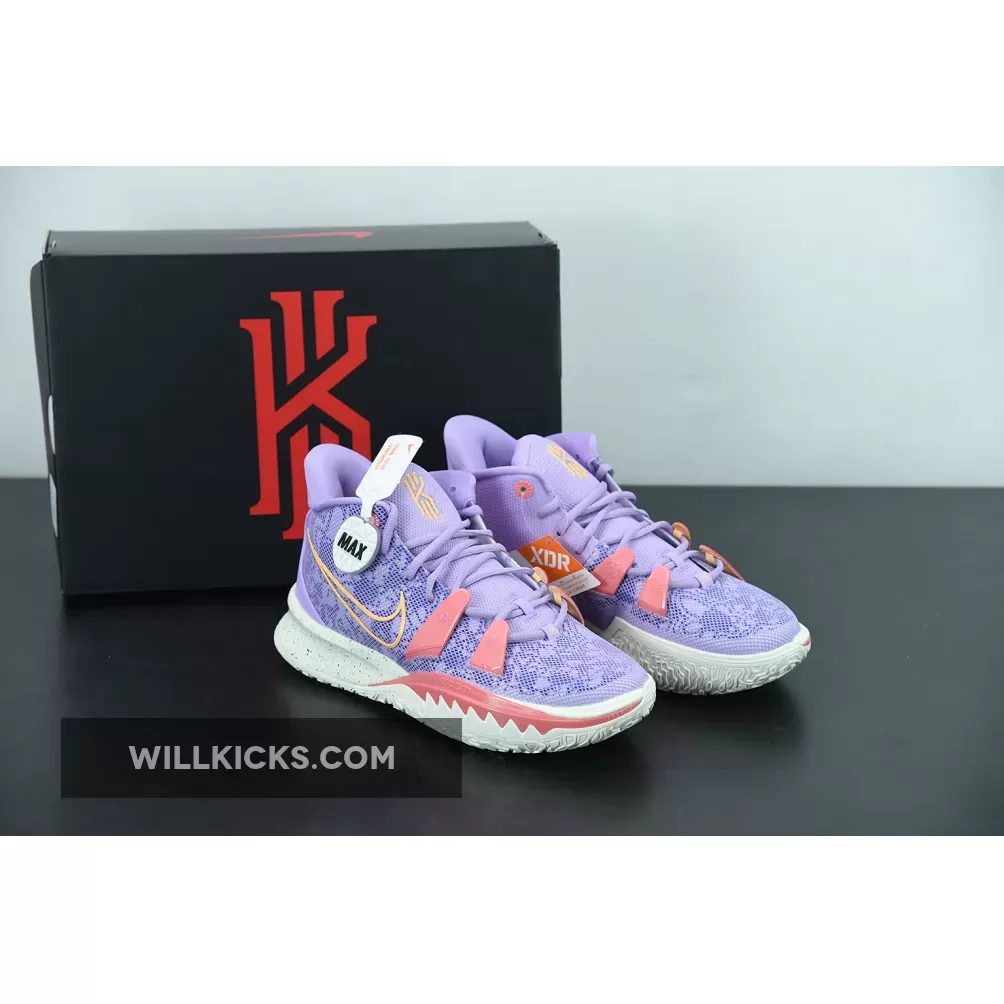 Nike Kyrie 7 'Daughters' Lilac/Melon Tint/Indigo Burst/Sail CQ9326-501 / kyrie irving 7 daughter