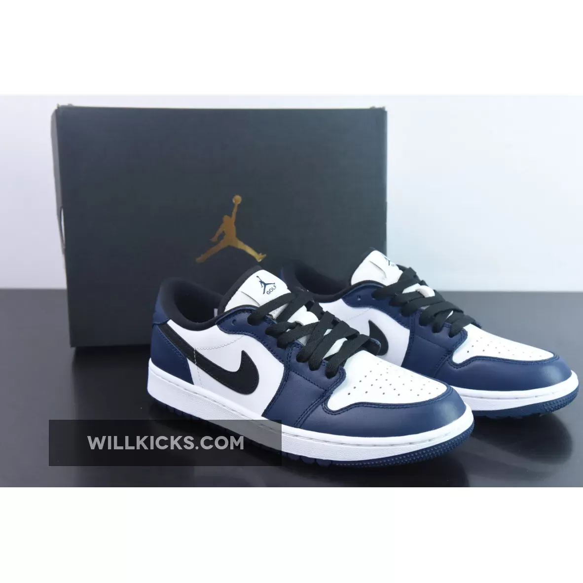 Air Jordan 1 Low Golf White/Midnight Navy/Black DD9315-104 New Releases