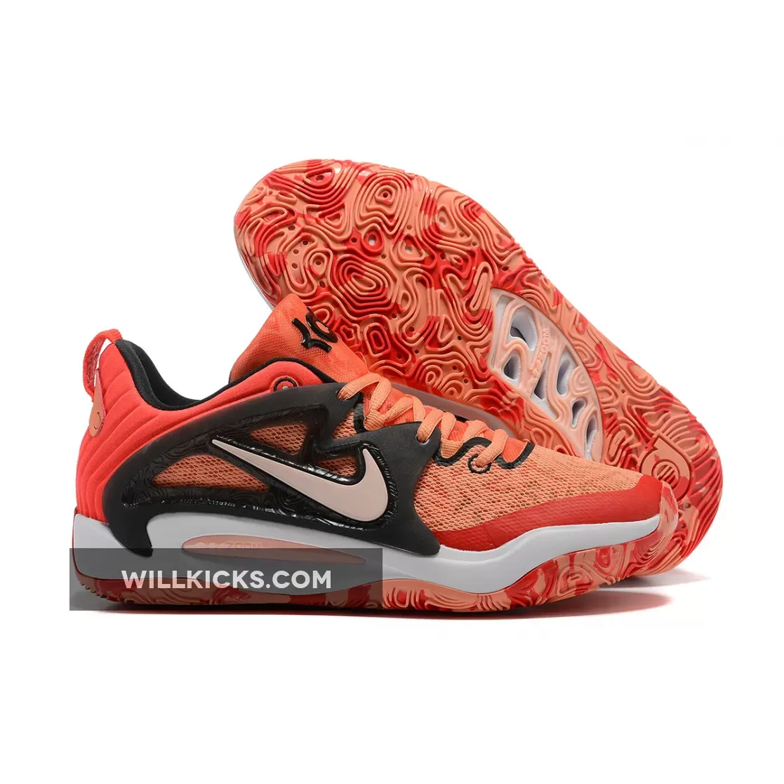 Nike KD 15 'Community' Pink Red Black DV1682-900 / pink red nikes