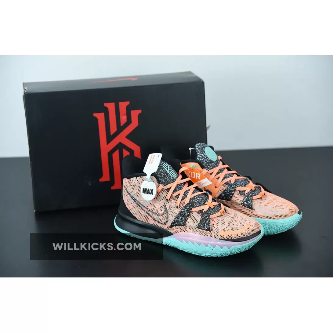 Nike Kyrie 7 "Play for the Future" Atomic Orange/Tropical Twist-Black | orange kyries