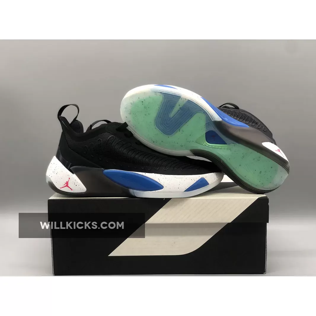 Jordan Luka 1 Black/Metallic Silver-Signal Blue FB1800-004, luka 1 signal blue release date