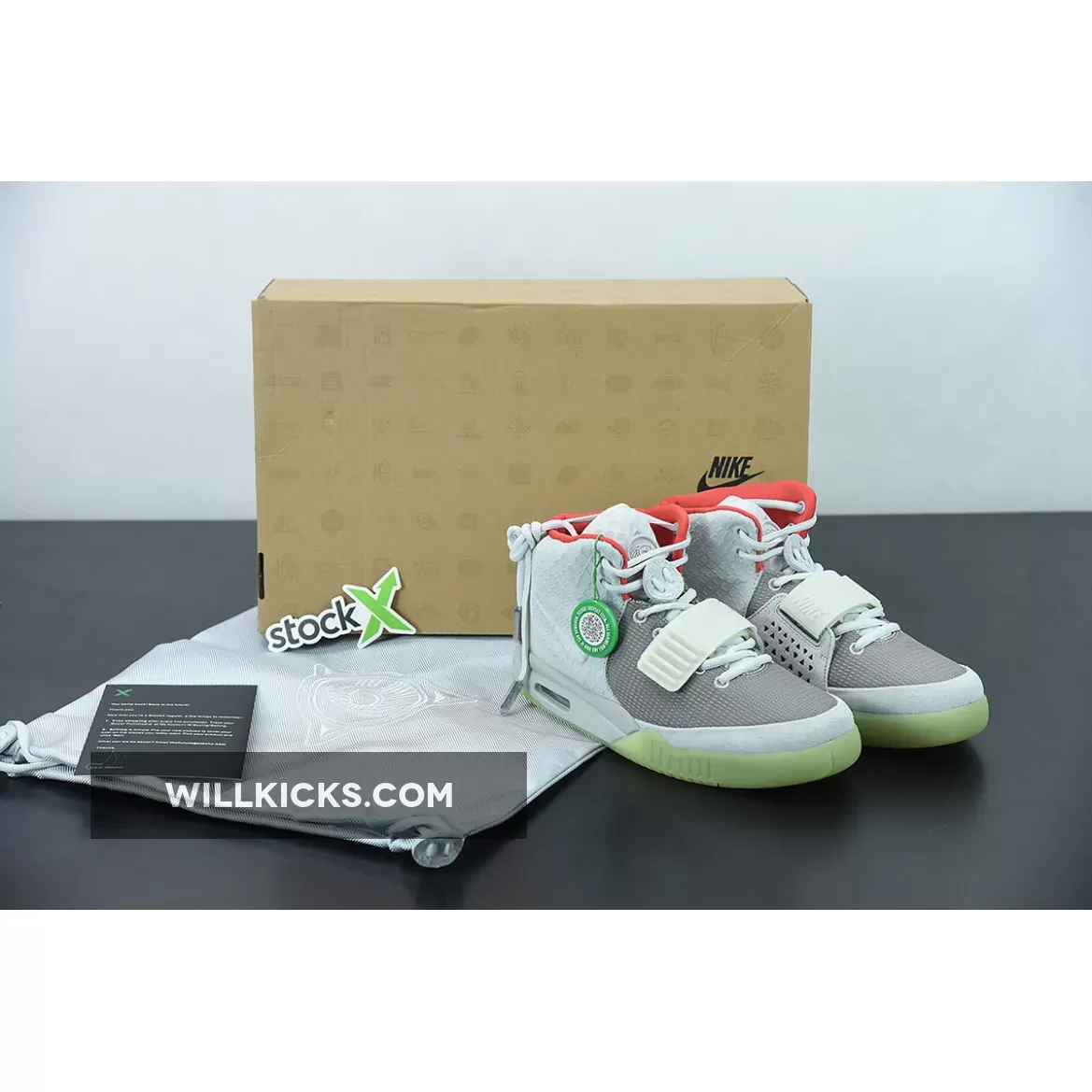 Nike Air Yeezy 2 Wolf Grey/Pure Platinum / yeezy 2 pure platinum