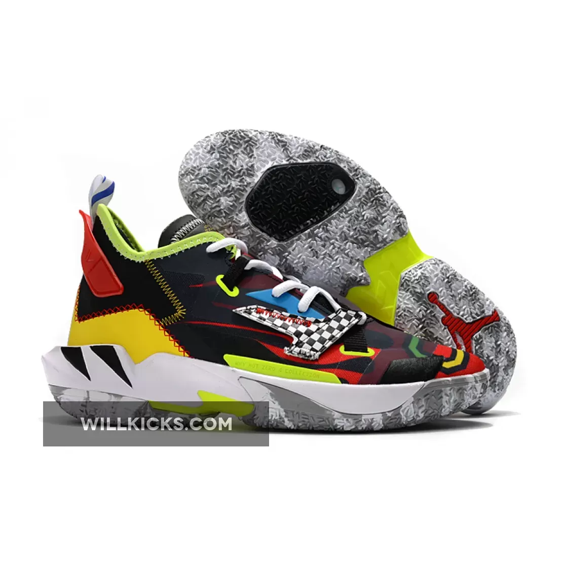 Jordan Why Not Zer0.4 'Marathon' Black/Volt/Opti Yellow-University Red DD4889-006 Outlet