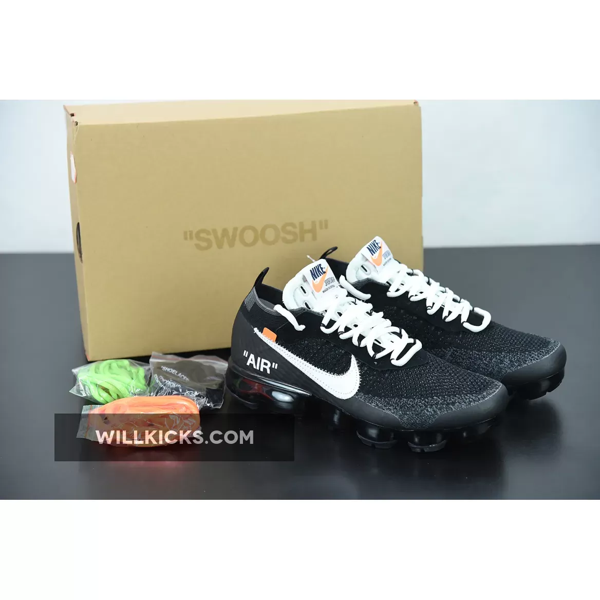 OFF-WHITE X Nike Air VaporMax 10X Black AA3831-001 Discount