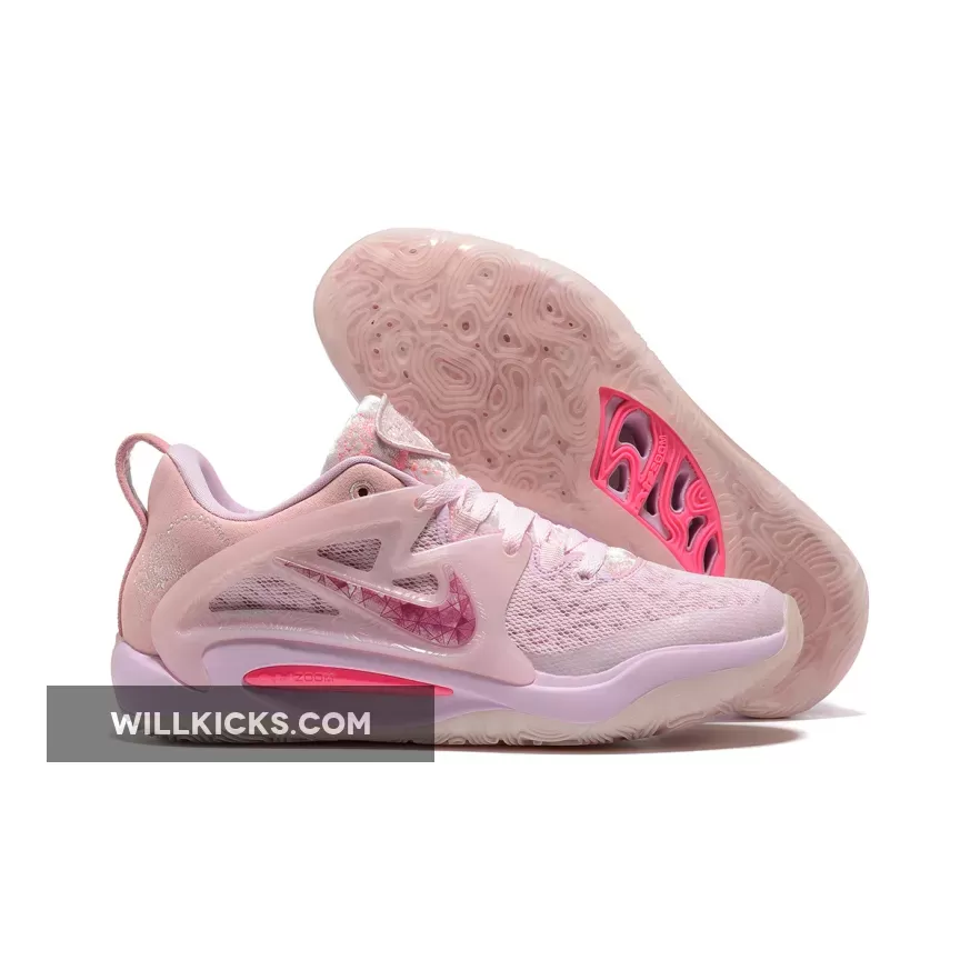 Nike KD 15 'Aunt Pearl' Pink Foam DQ3851-600 / kd 15 aubt pearl