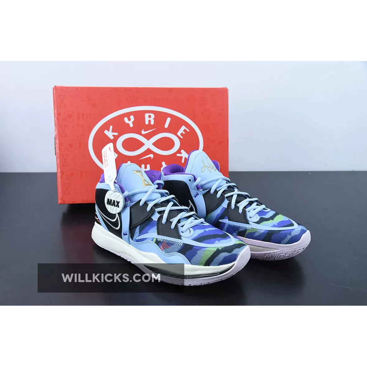 Nike Kyrie 8 'Aluminum' Aluminum/Black-Sail DC9134-400 #kyrie infinity aluminum