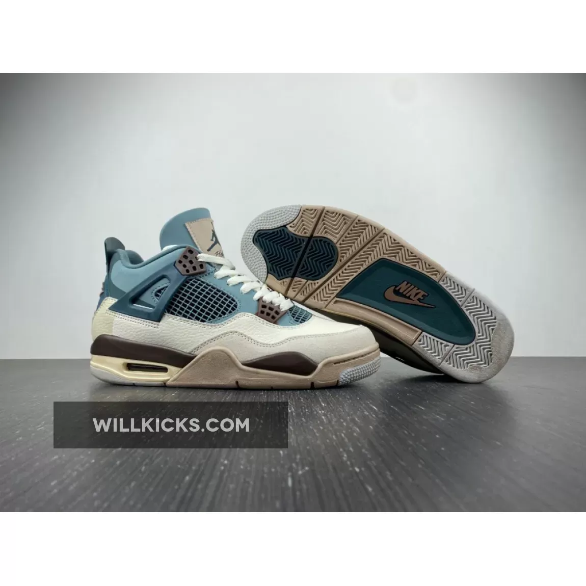 Air Jordan 4 Snorlax Custom x Andrew Chiou - Snorlax Jordan 4 Cost AJ4SO-086