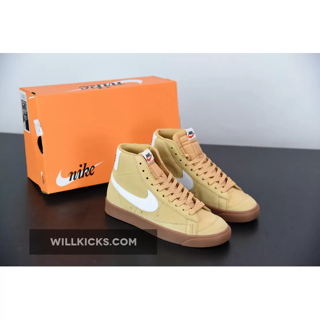 Nike Blazer Mid '77 'Wheat Gum' DB5461-700 / nike blazer gum