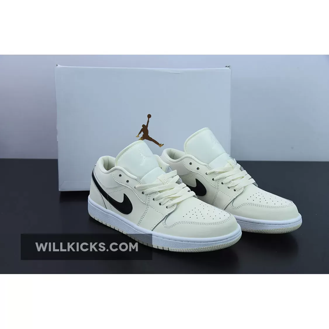 Air Jordan 1 Low Coconut Milk/Black-White DC0774-121 / air jordan 1 coconut milk low