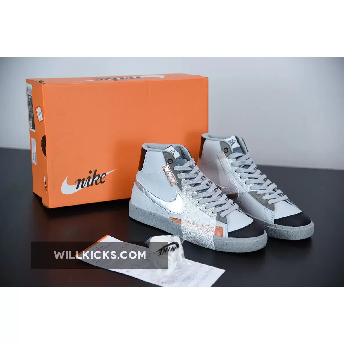 Nike Blazer Mid ’77 Vintage "Shanghai" Grey/Metallic Silver