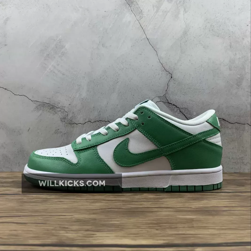 Nike Dunk Low White/Green Glow Black Green Glow Dunks CU1726-188