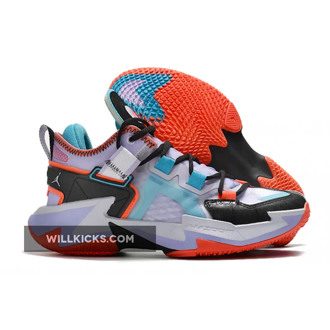 Jordan Why Not .5 'Childhood' Amethyst Tint/Black/Chlorine Blue/Crimson #jordan 5 why not