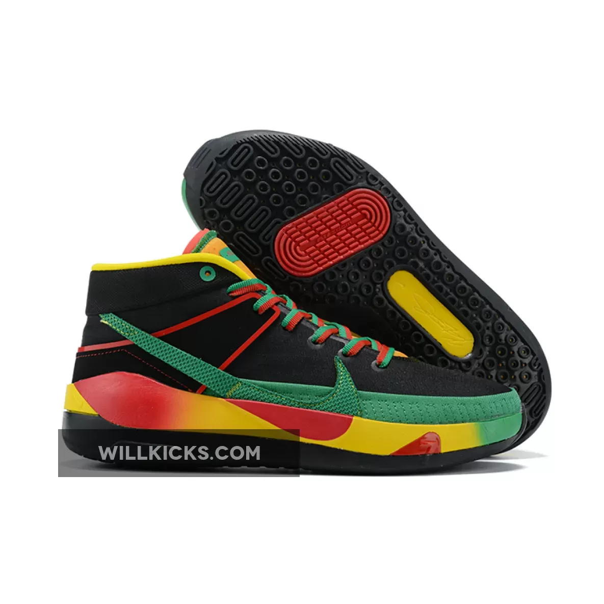 Nike KD 13 ‘Rasta’ Red/Green-Red-Yellow | kd 13 yellow