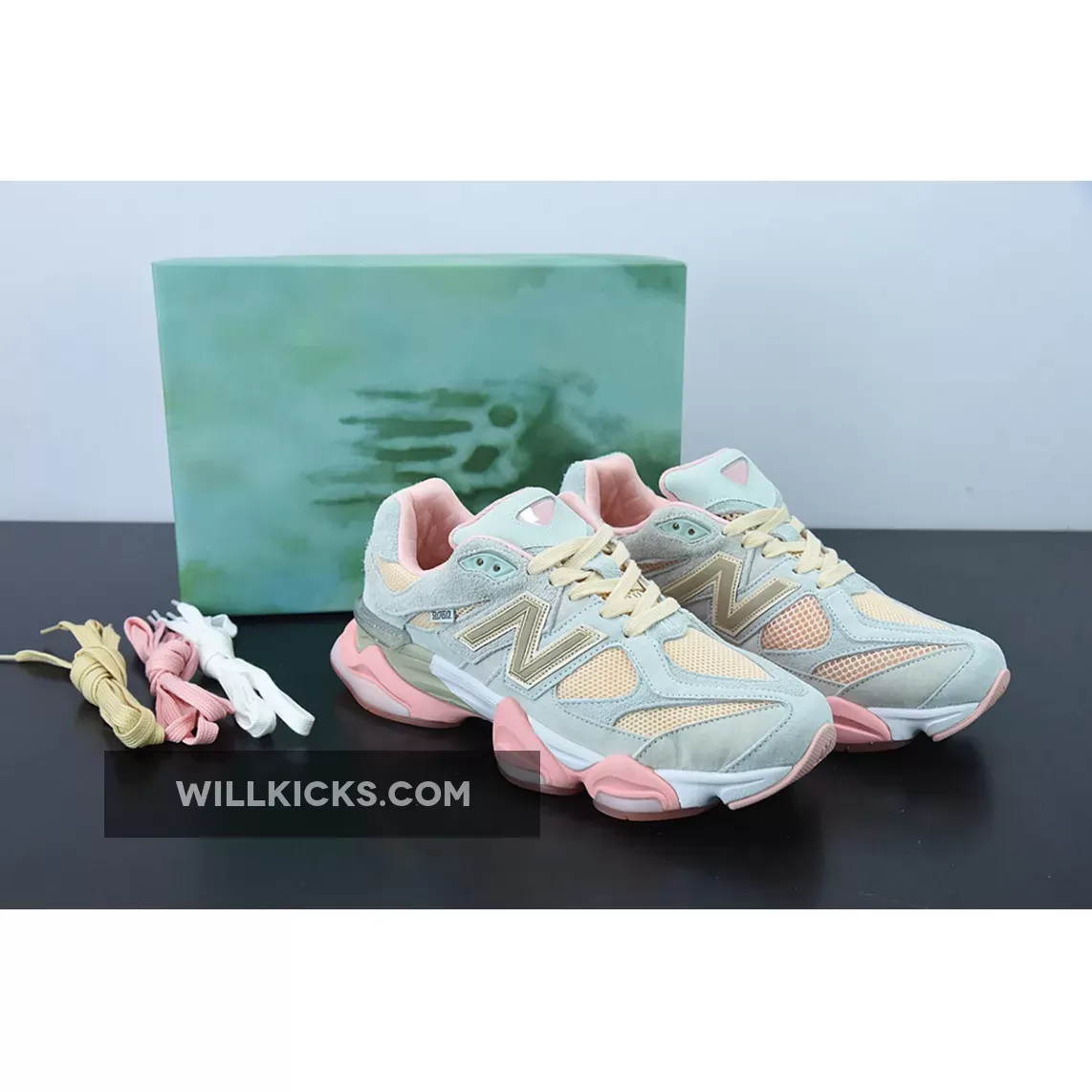 Joe Freshgoods x New Balance 9060 Inside Voices Baby Shower Blue U9060JG1 - joe freshgoods new balance baby shower blue