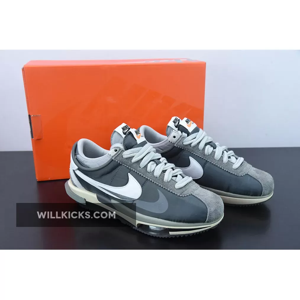 Sacai x Nike Cortez Black Grey / nike cortez black and grey