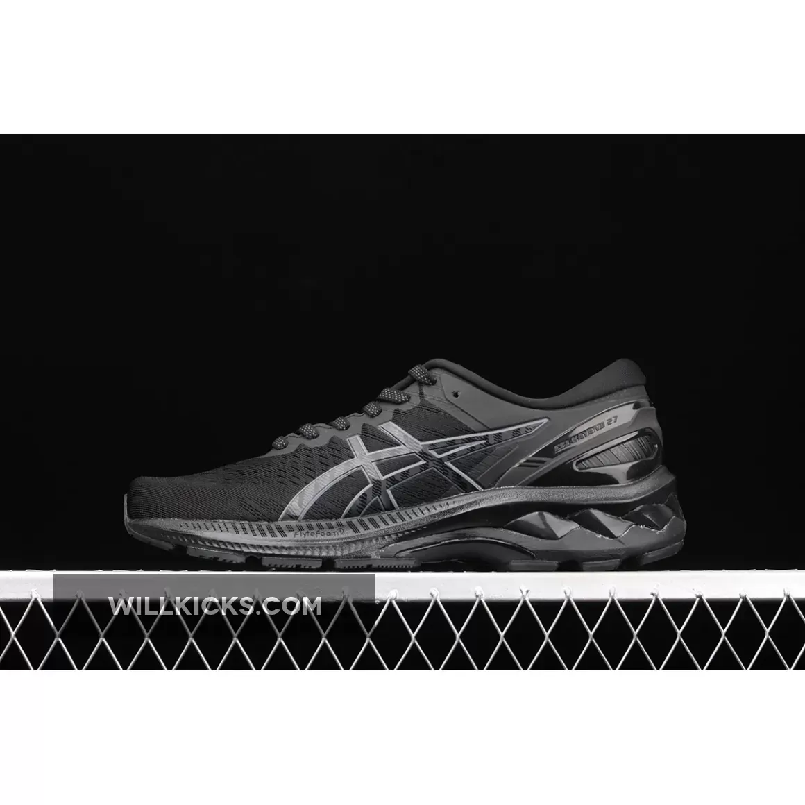 Asics Men's GEL-KAYANO 27 (4E) Running Shoes Black 1011A833-002 Online Sale