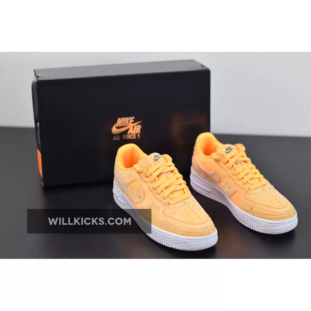 Nike Air Force 1 Low ’07 LX Laser Orange/Summit White CI3445-800