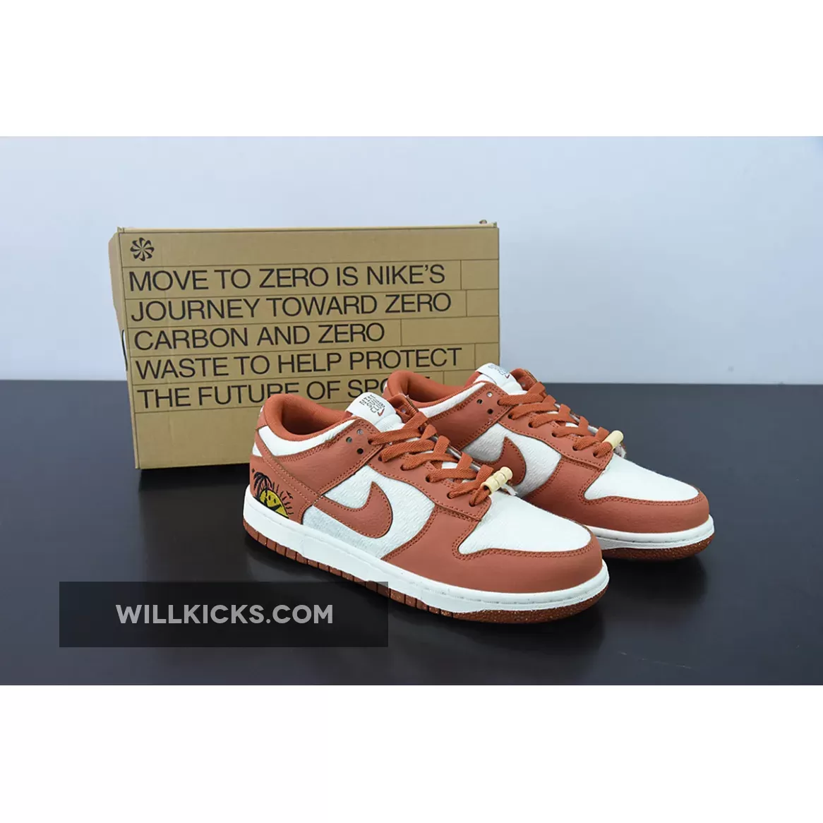 Nike Dunk Low Sunrise - Nike Dunk Low 'Sun Club' White Brown DR5475-100