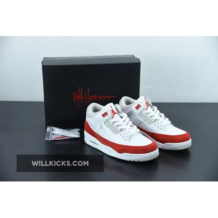 Air Jordan 3 Retro Tinker 'Air Max 1' White University Red CJ0939-100 / jordan 3 tinker hatfield red