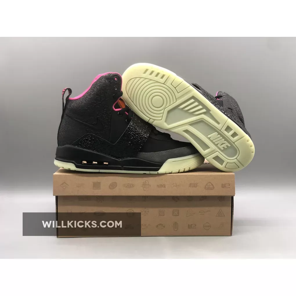 Nike Air Yeezy 'Blink' Black 366164-003 #black air yeezy