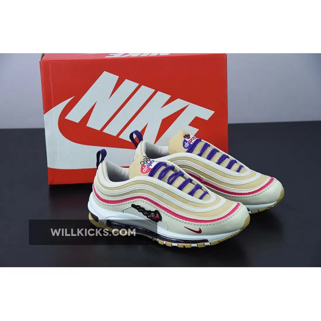 Nike Air Max 97 Air Sprung Beige Purple / 170 Nike DH4759-200