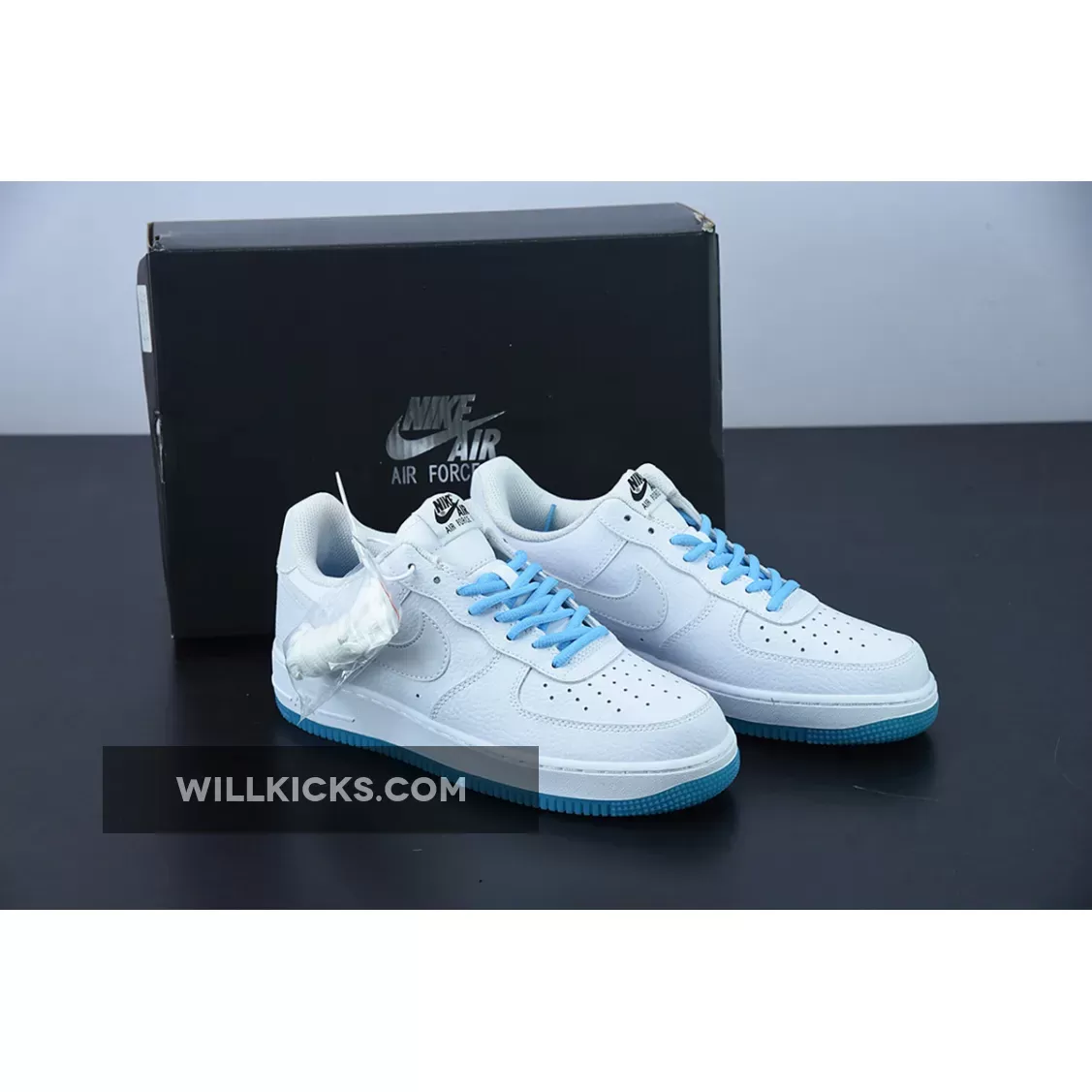 Nike Air Force 1 Low White Blue 1675865011 Online Sale