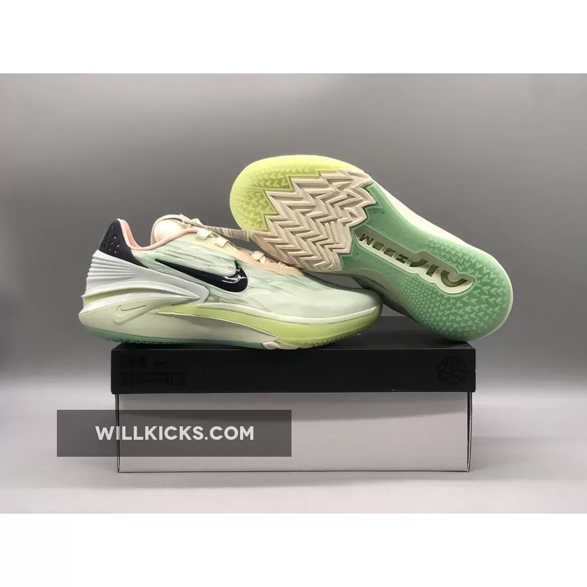 Nike Air Zoom Cut GT 2 'Better You' Coconut Milk/Arctic Orange-Barely Green - gt cut green