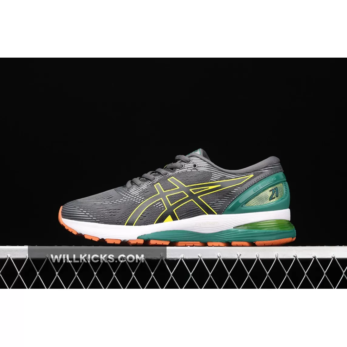 Asics Men's Gel-Nimbus 21 Dark Grey/Glacier Grey 1011A647-020 New Releases