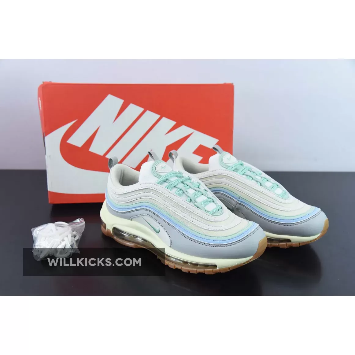 Nike Air Max 97 'Certified Fresh' Coconut Milk/Enamel Green DX5766-131 Discount