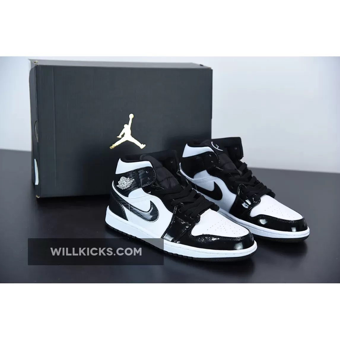 Air Jordan 1 Mid 'All-Star' Black/White / all star jordan 1 high