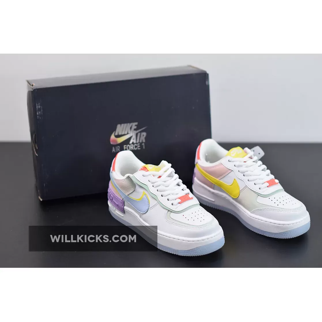 Nike Air Force 1 Shadow White Hydrogen Blue CW2630-141 Online Sale