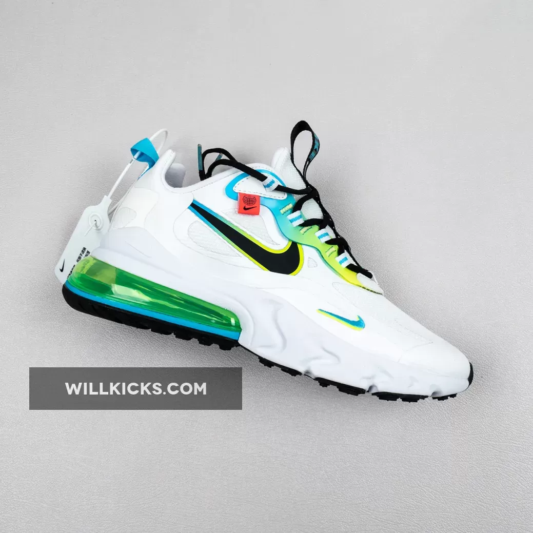 Nike Wmns Air Max 270 Triple White / Nike Air Max 270 React 'Worldwide' White CK6457-100