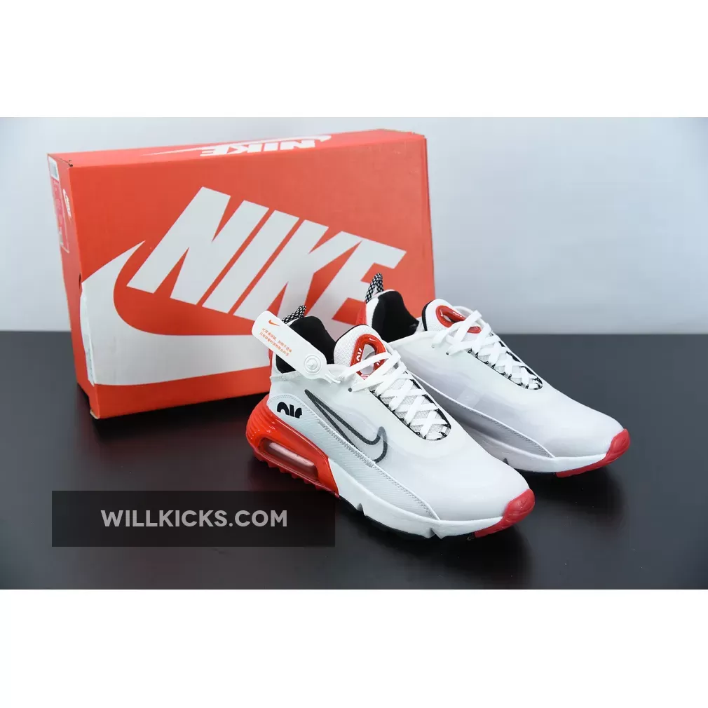 Nike Air Max 2090 White/Black-University Red DC9180-106 New Releases